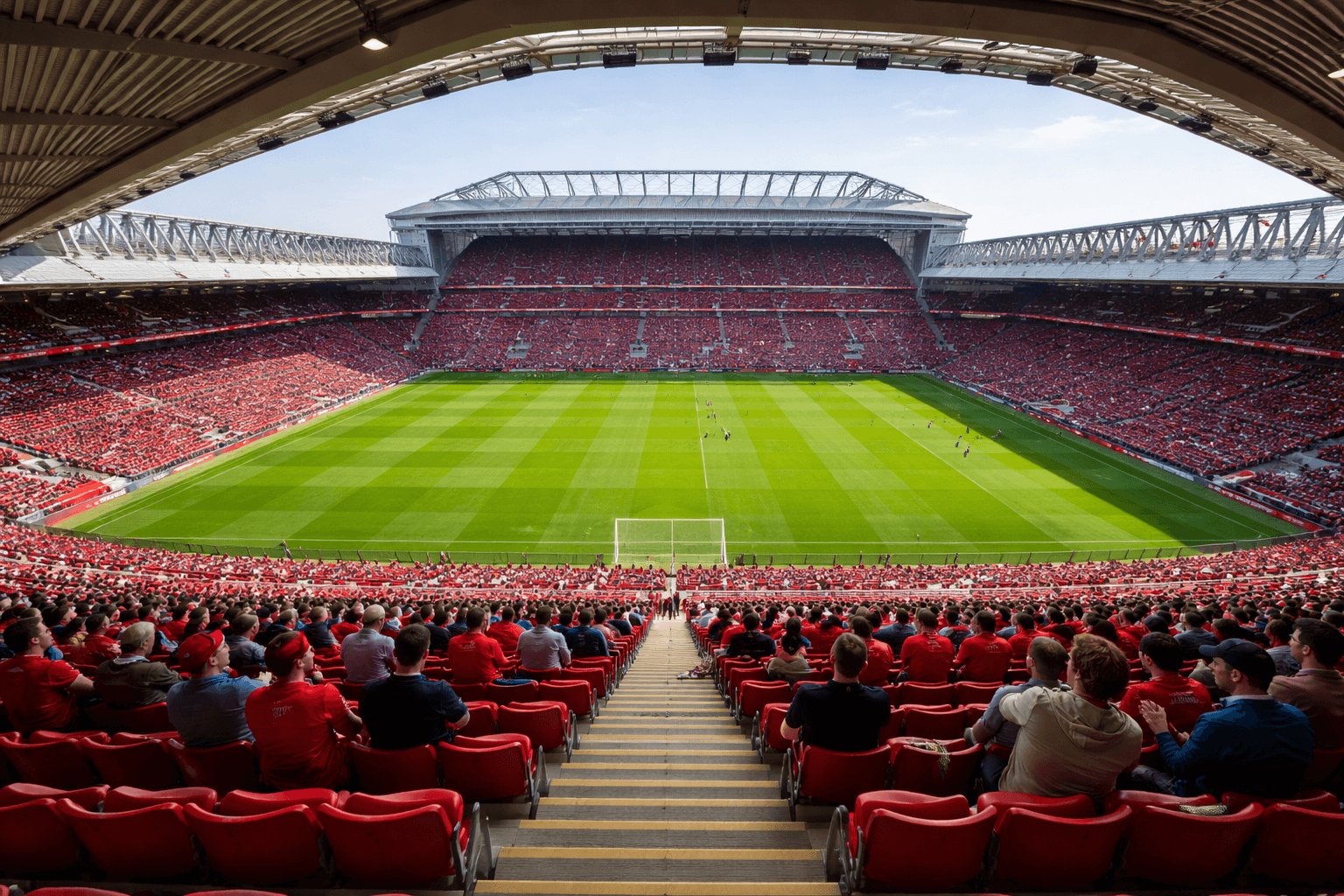main stand view in Anfield Stadium